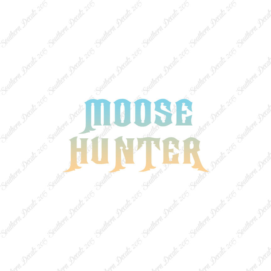 Moose Hunter Hunting