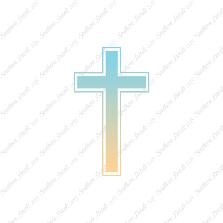Outlined Cross