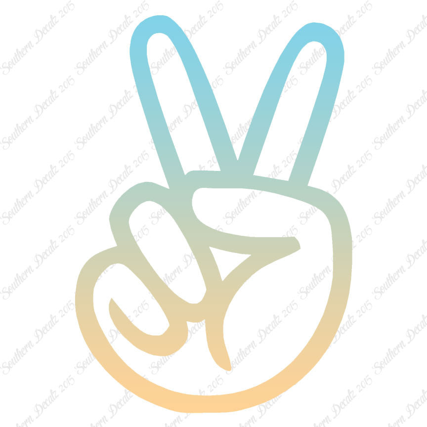 Peace Hand Sign