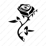 Tribal Rose Flower