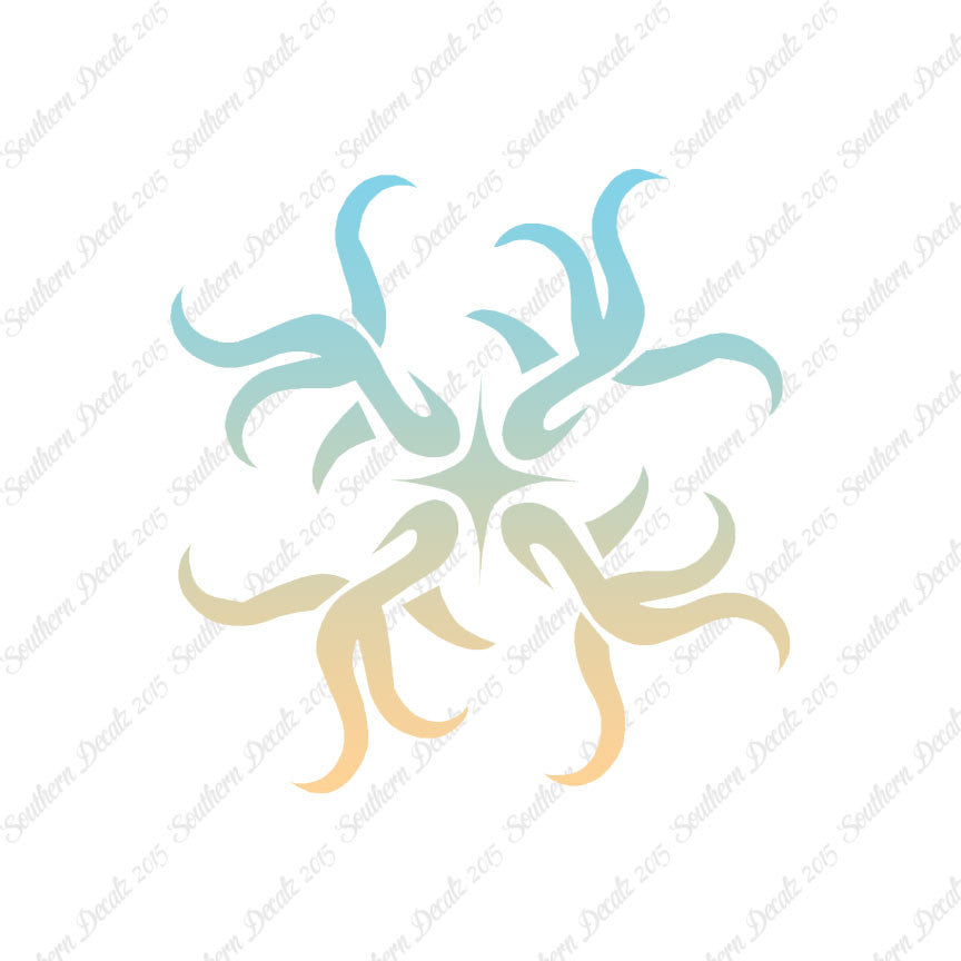 Tribal Art Flourish Design