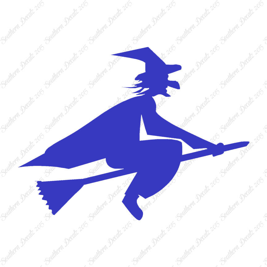 Witch Flying Broomstick