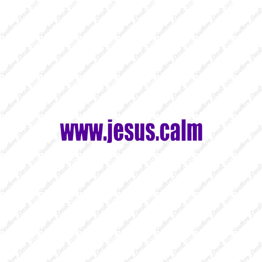 www Jesus calm
