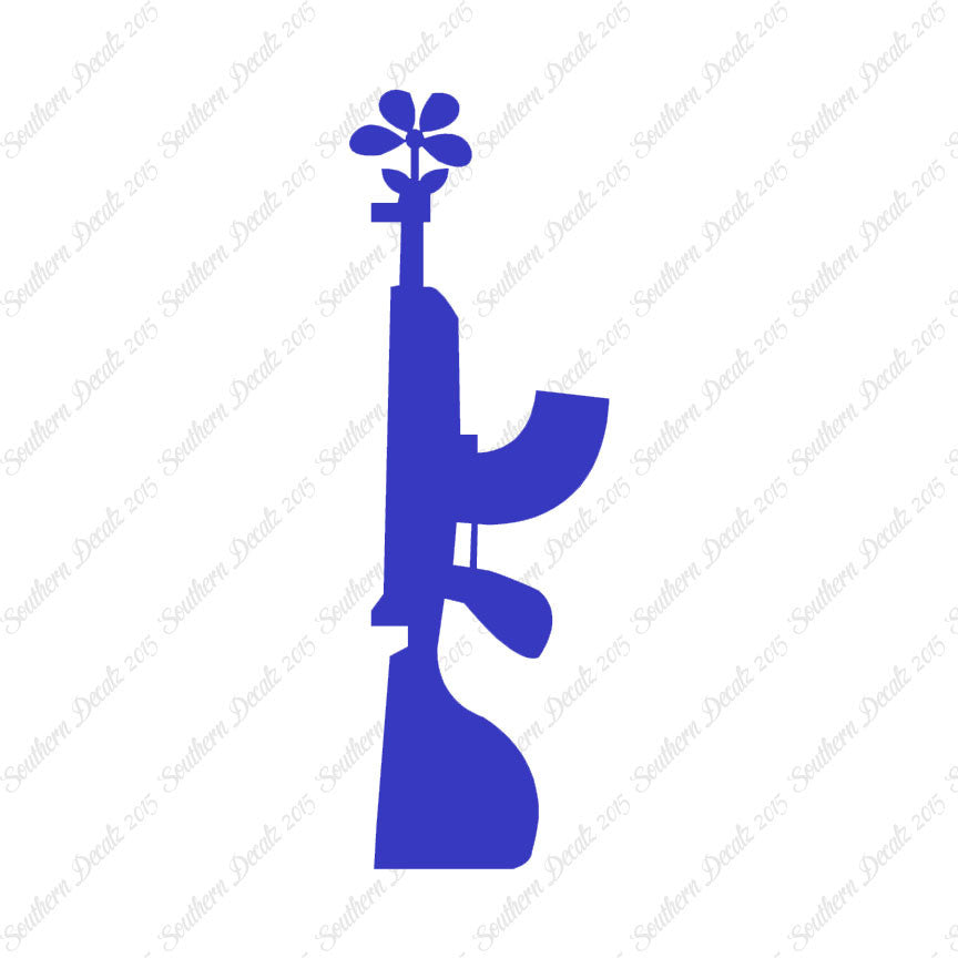 Flower Gun Rifle Peace