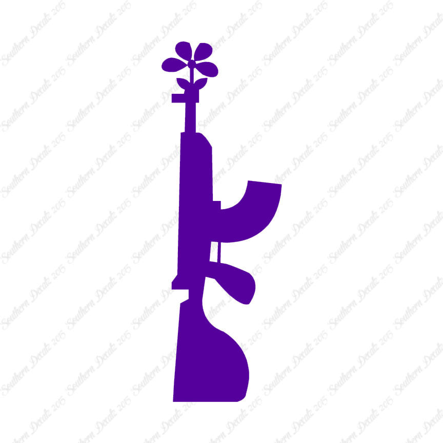 Flower Gun Rifle Peace