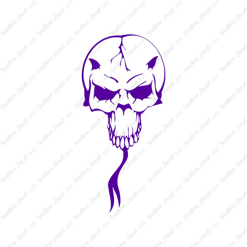 Lizardman Demon Monster Skull