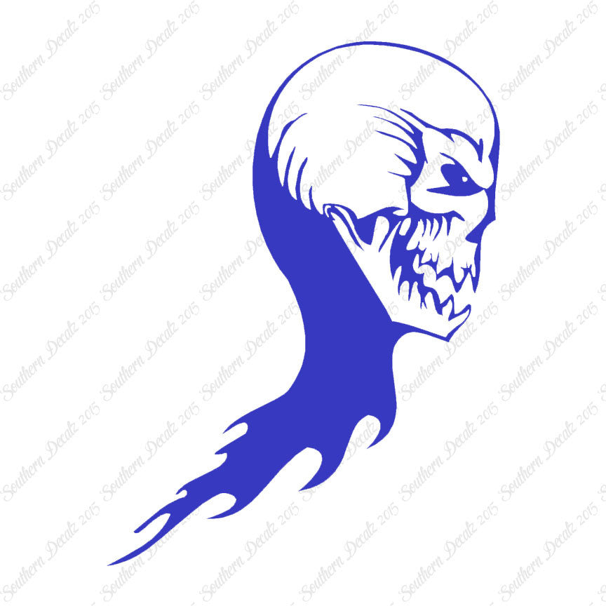 Skull Skeleton Flame Fire