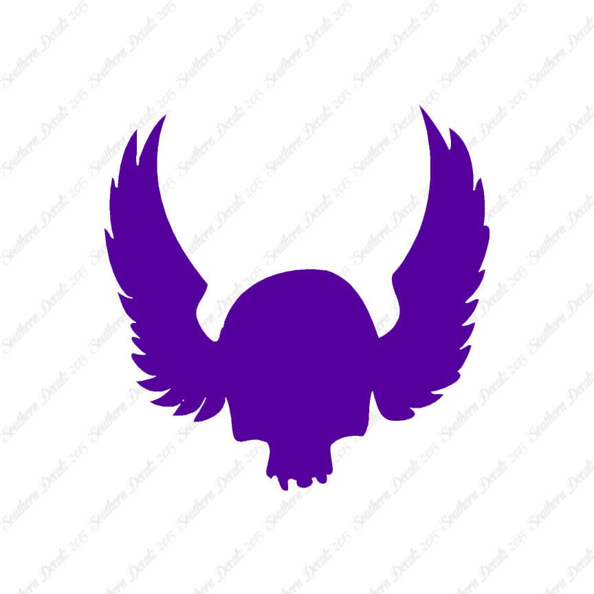 Skull Wing Flying