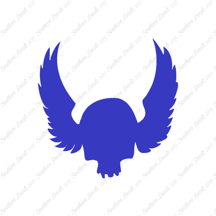 Skull Wing Flying