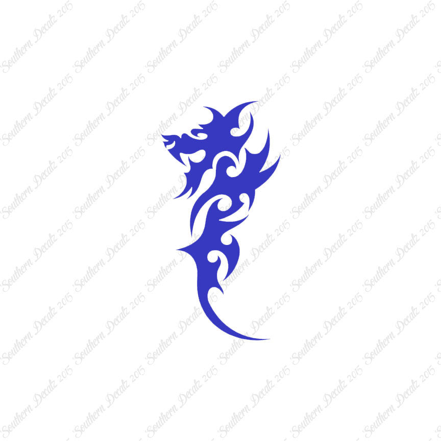 Tribal Chinese Dragon Lizard
