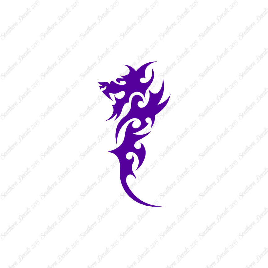 Tribal Chinese Dragon Lizard