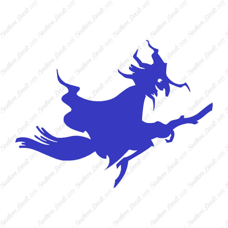 Witch Art Broomstick