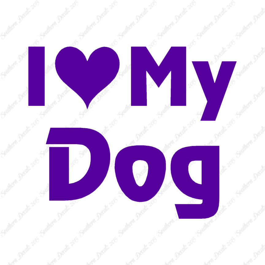 I Love My Dog Heart