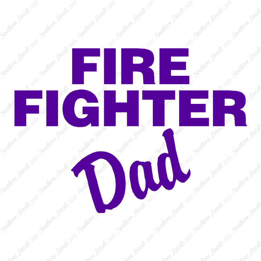 Firefighter Dad