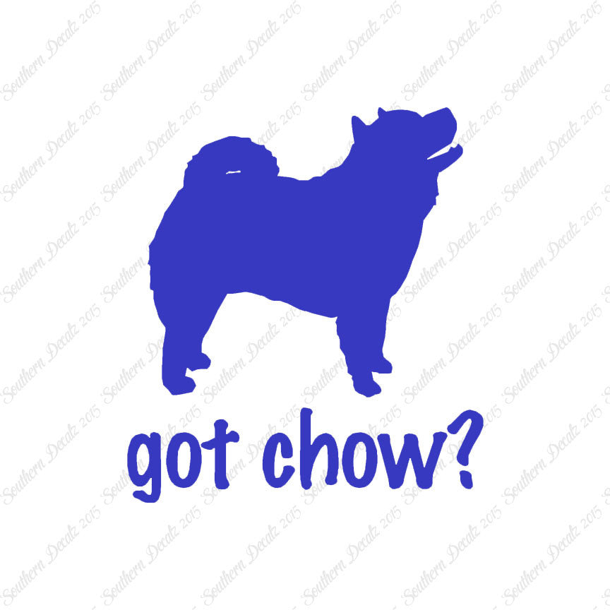 Got Chow ? Dog Breed