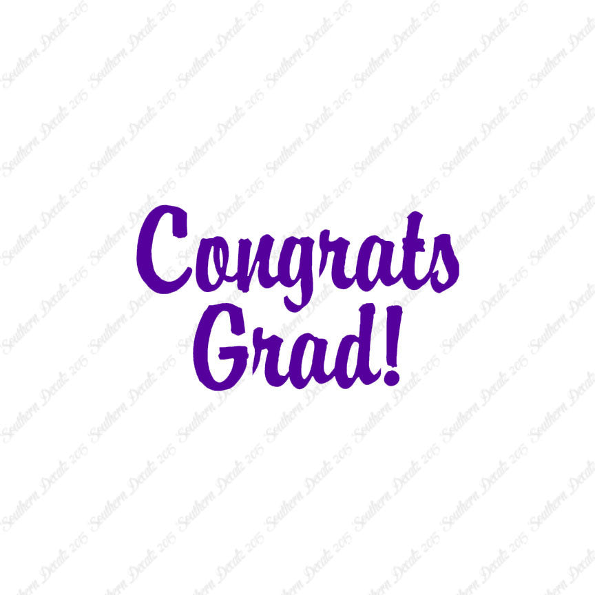 Congrats Grad Graduation