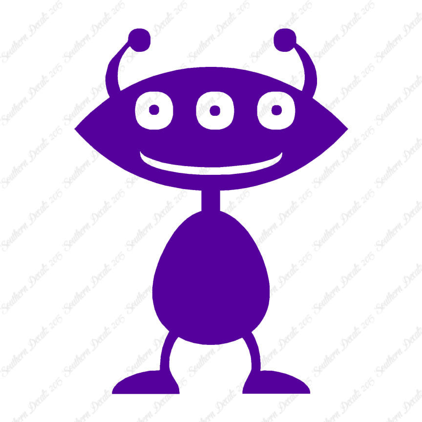 Alien Cute Eyes Martian