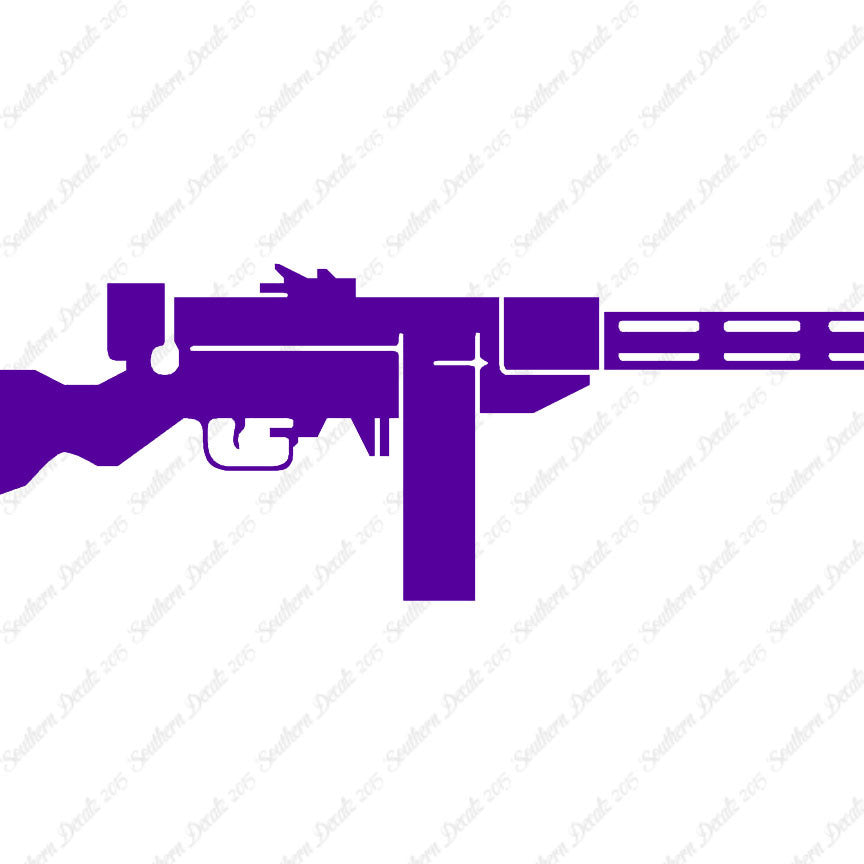 Machine Gun Assault Rifle