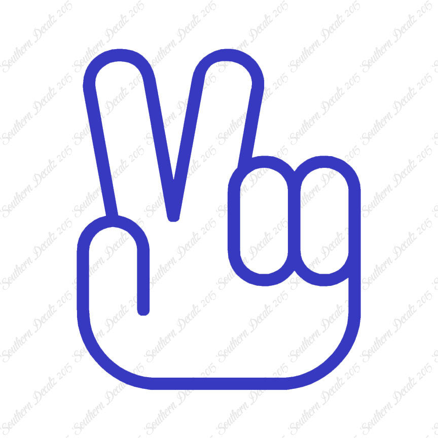 Peace Sign Hand Symbol