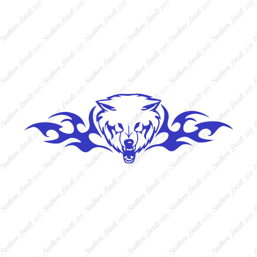 Tribal Wolf Head Snarl
