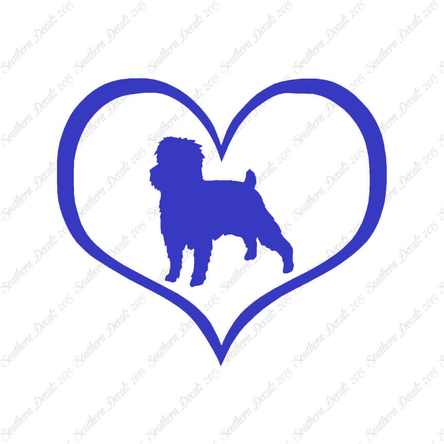 Affenpinscher Dog Heart Love
