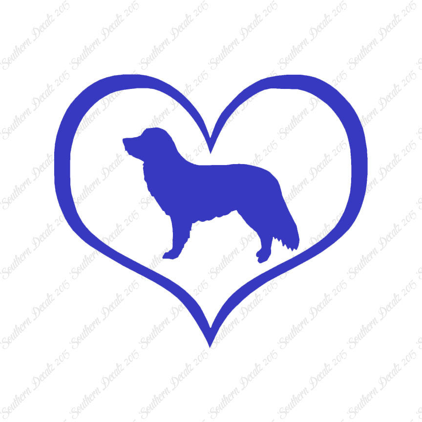 Nova Scotia Retriever Dog Heart Love