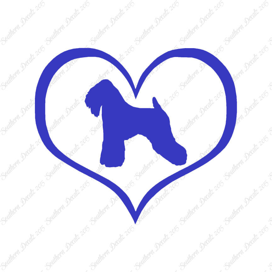 Wheaten Terrier Dog Heart Love