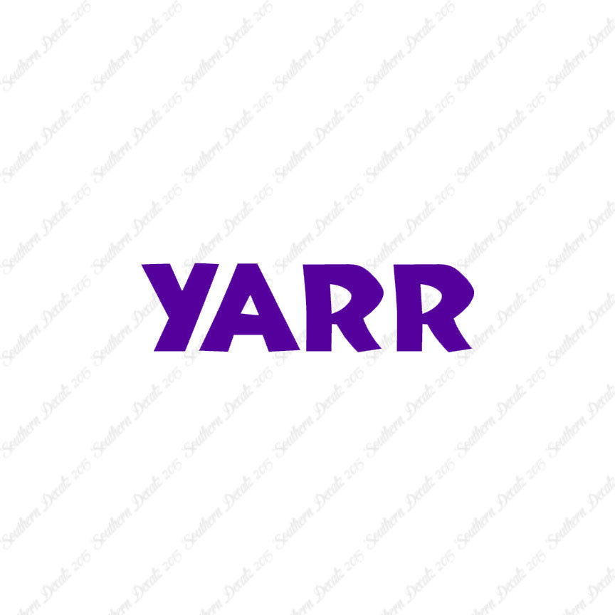 Yarr Text