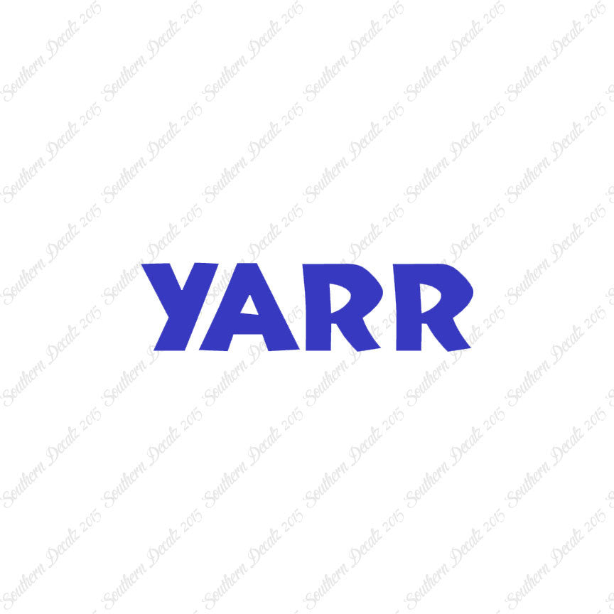 Yarr Text