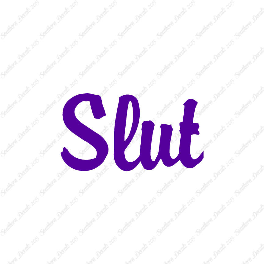 Slut Text