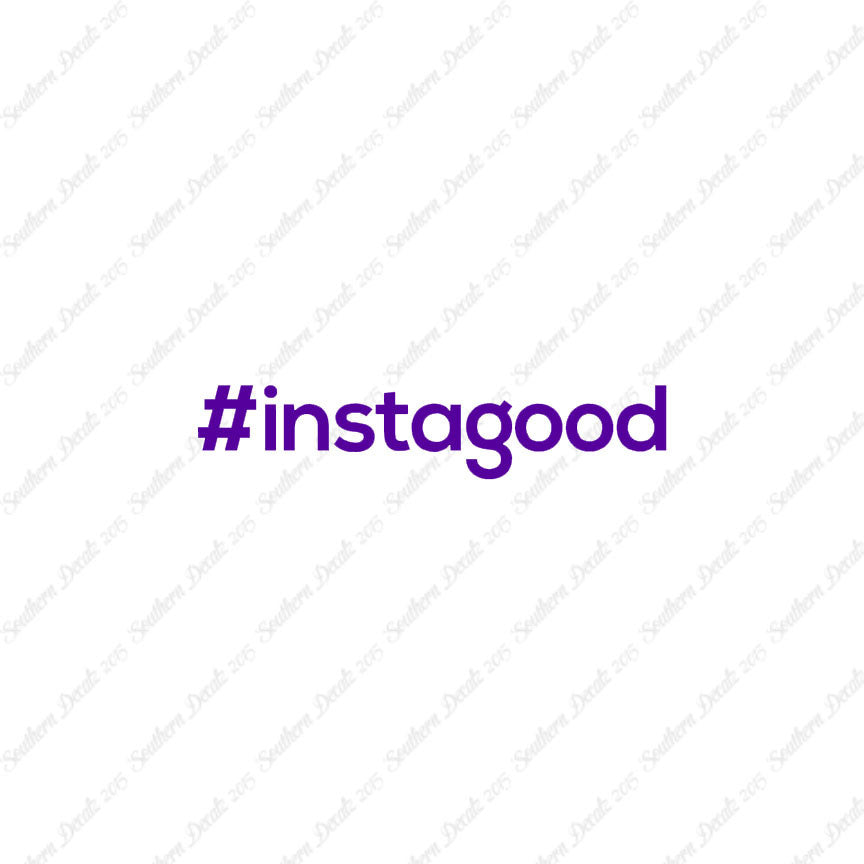 Hashtag Instagood #instagood