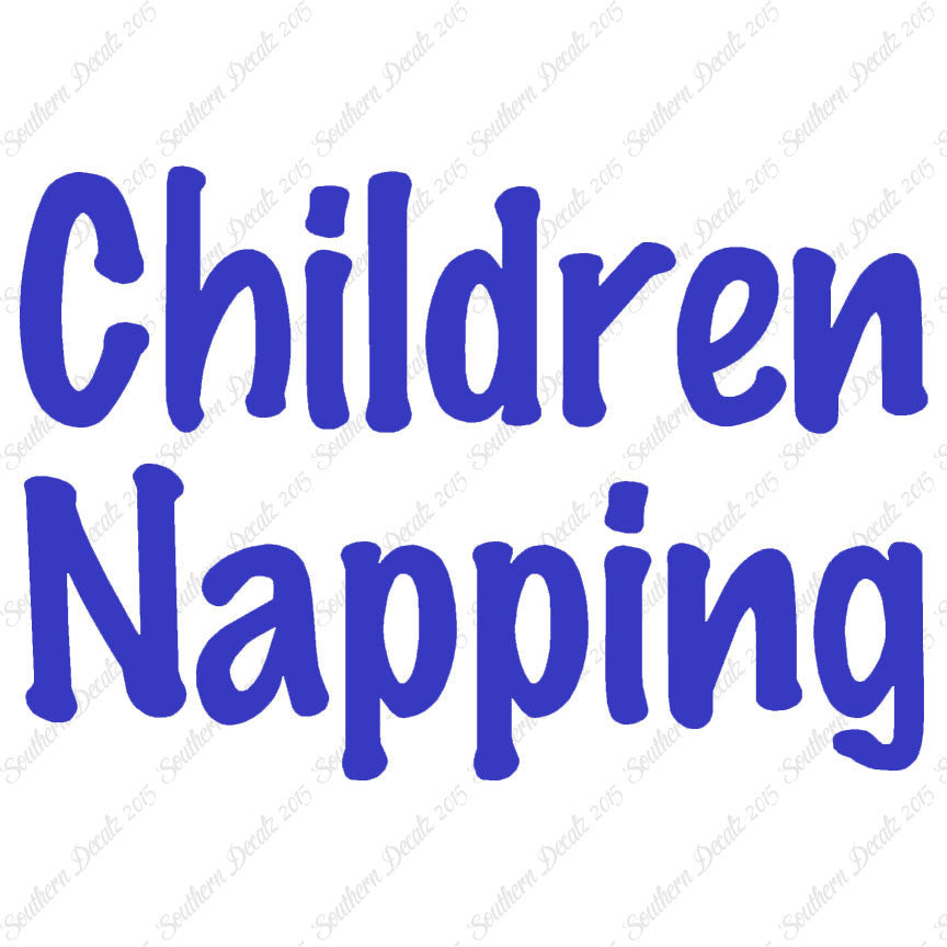 Children Napping