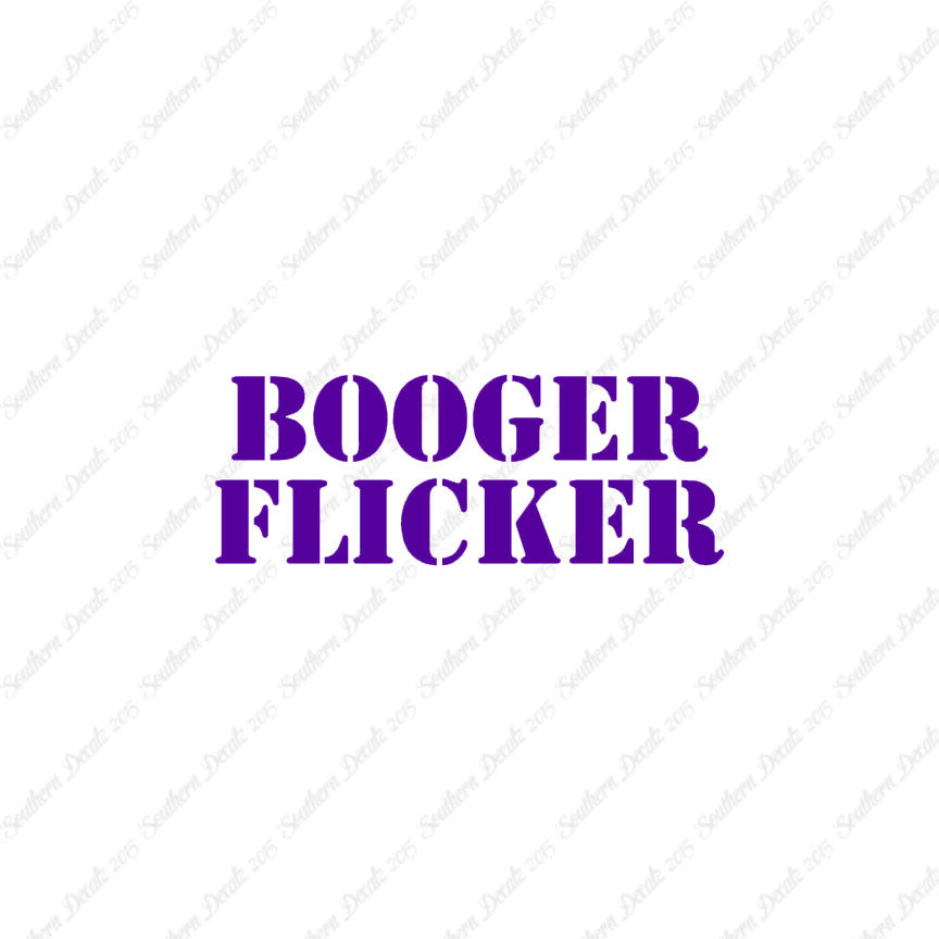Booger Flicker