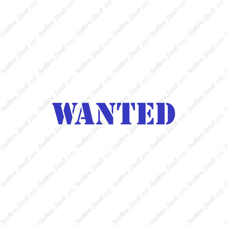 Wanted