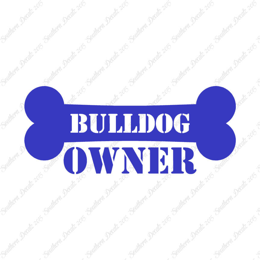 Bulldog Dog Owner Bone