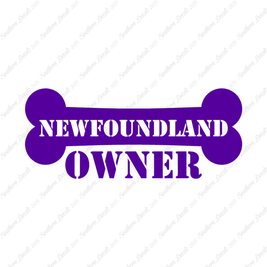 Newfoundland Dog Owner Bone