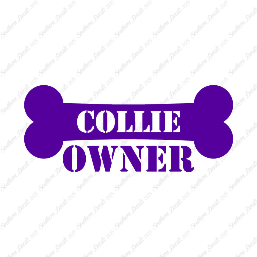 Collie Dog Owner Bone