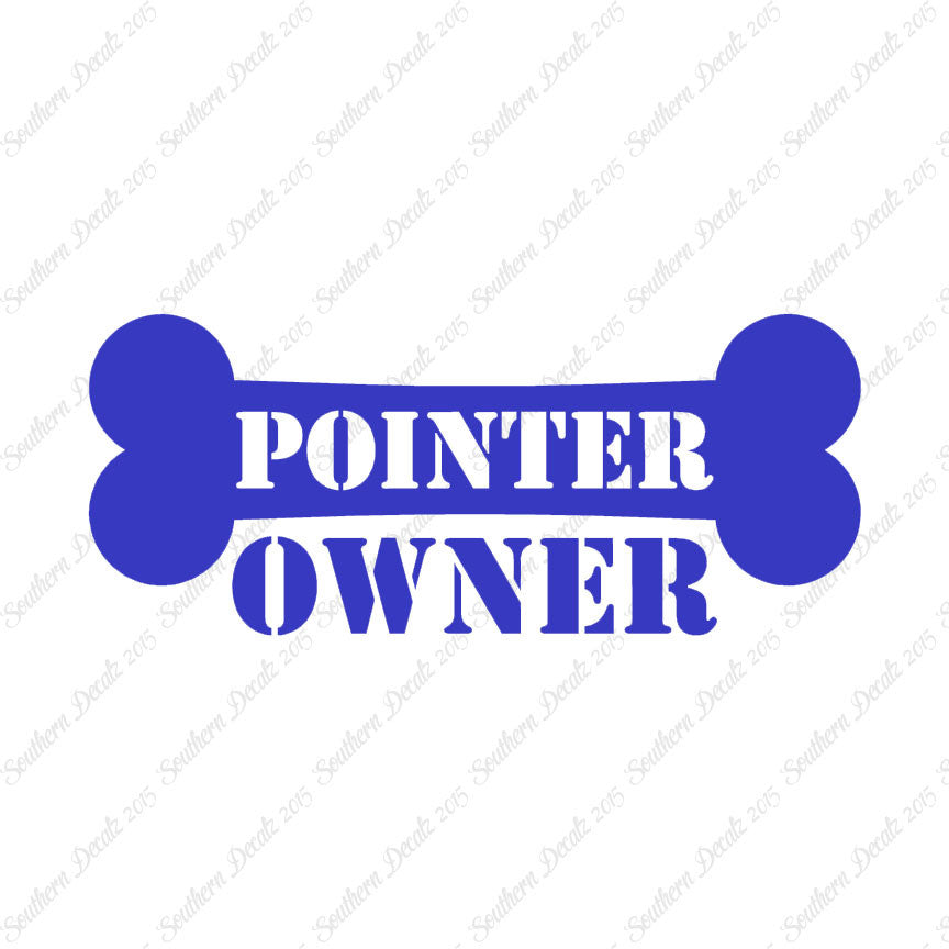 Pointer Dog Owner Bone