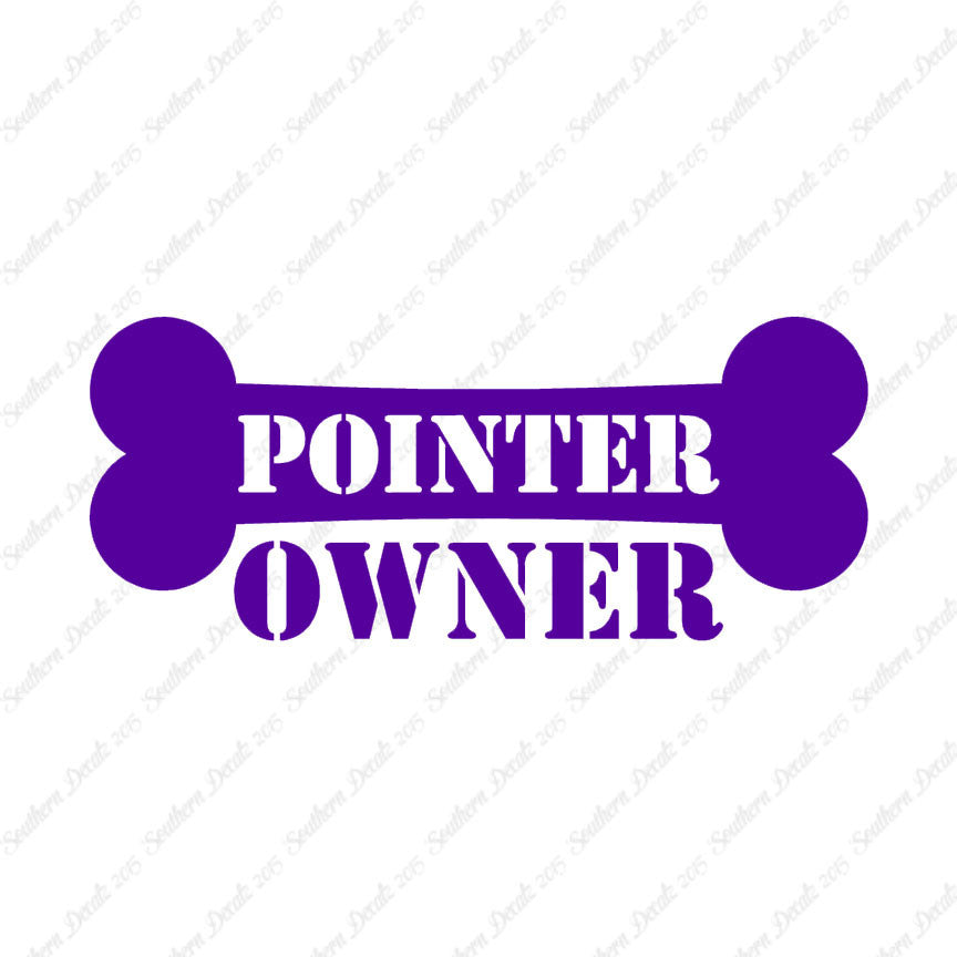 Pointer Dog Owner Bone