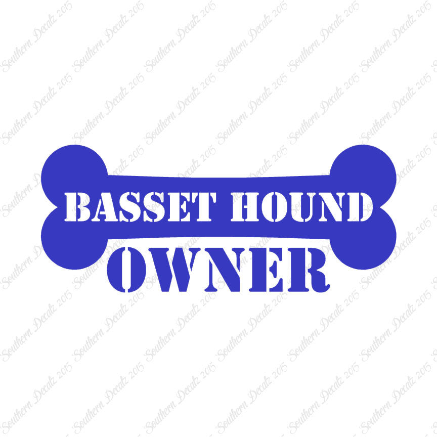 Basset Hound Dog Owner Bone