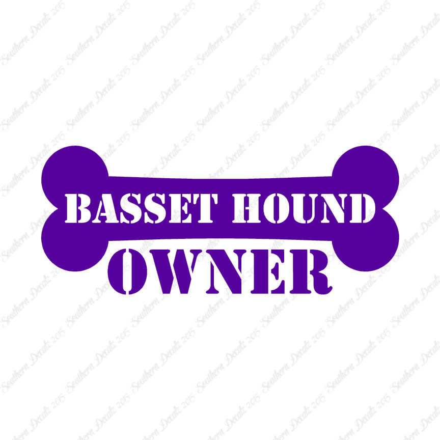 Basset Hound Dog Owner Bone