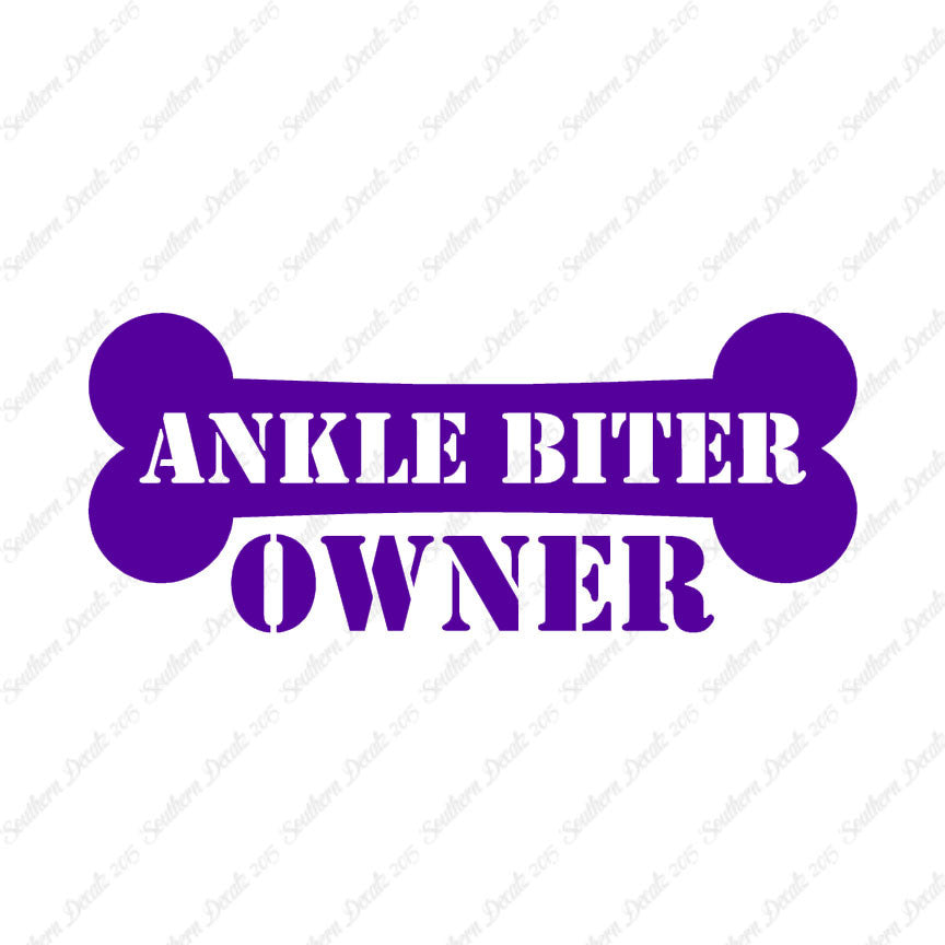Ankle Biter Dog Owner Bone