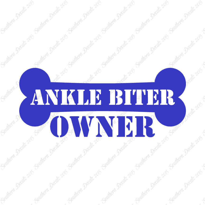 Ankle Biter Dog Owner Bone