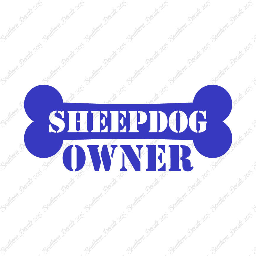Sheepdog Dog Owner Bone