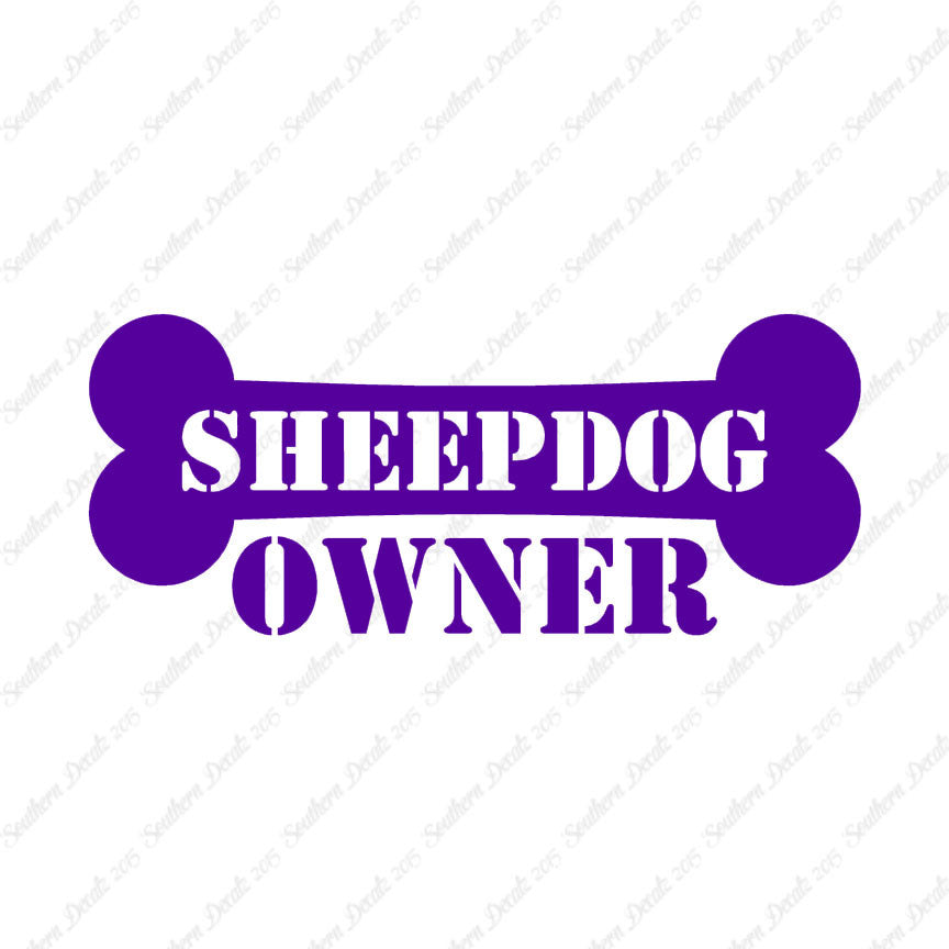 Sheepdog Dog Owner Bone