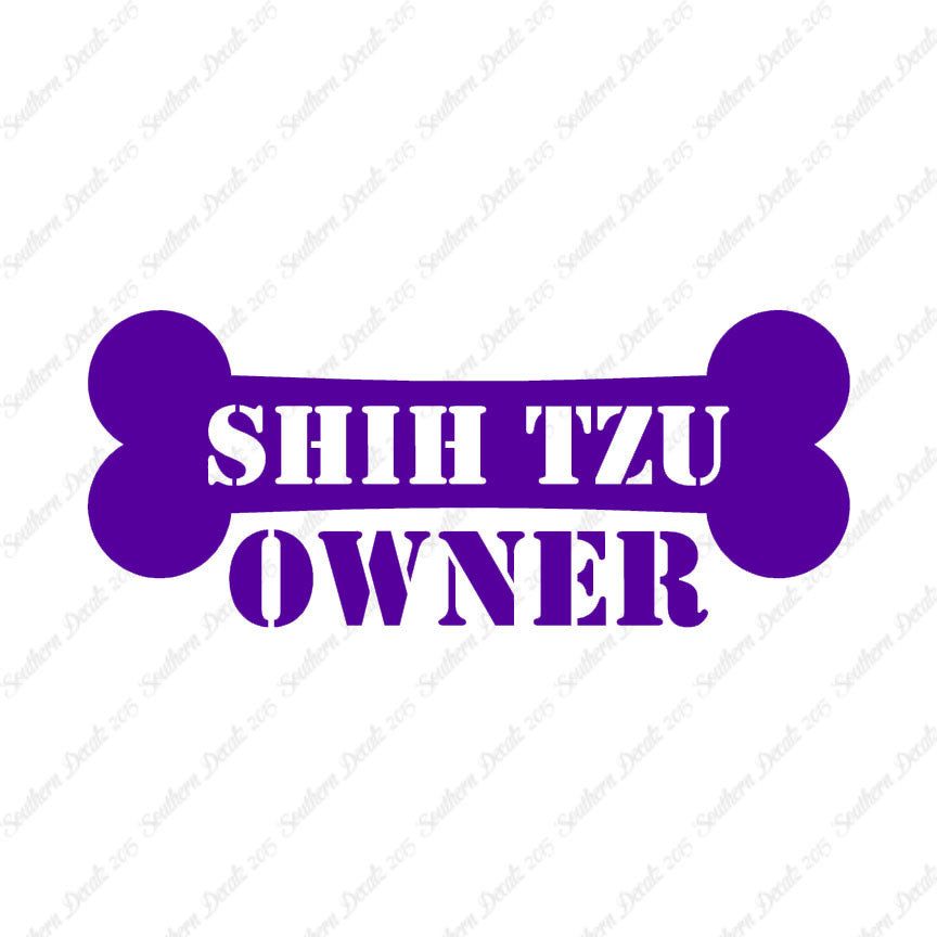 Shih Tzu Dog Owner Bone