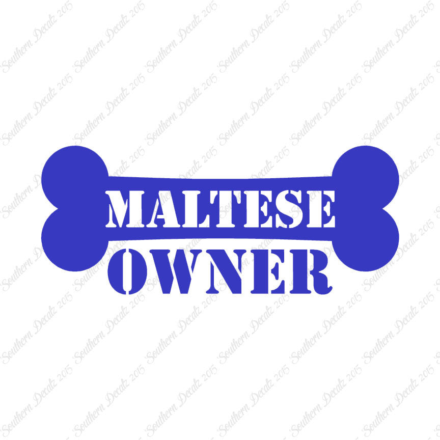 Maltese Dog Owner Bone
