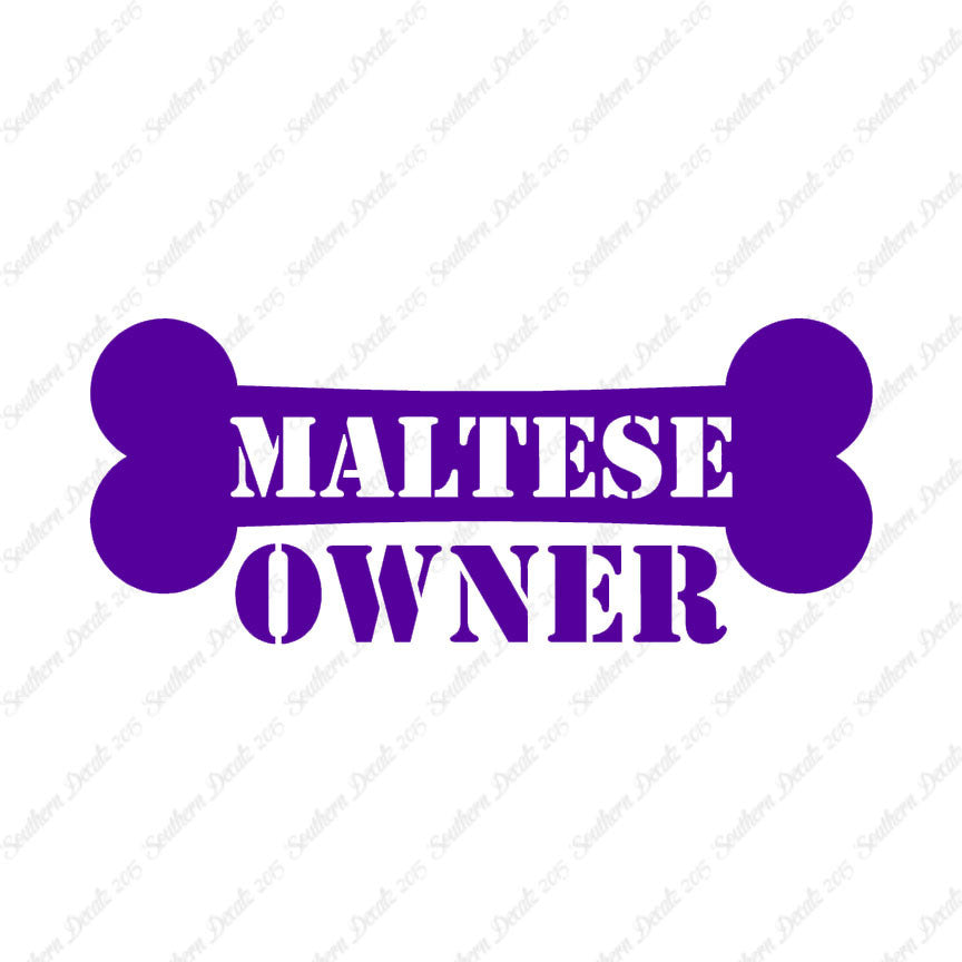 Maltese Dog Owner Bone