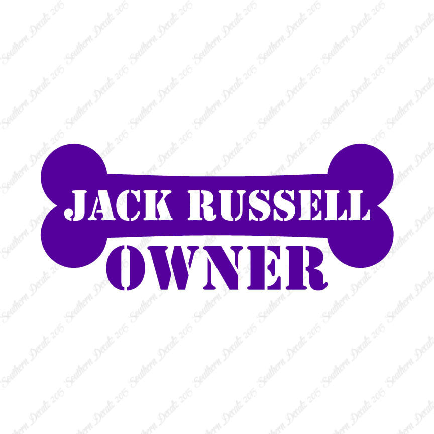 Jack Russell Dog Owner Bone