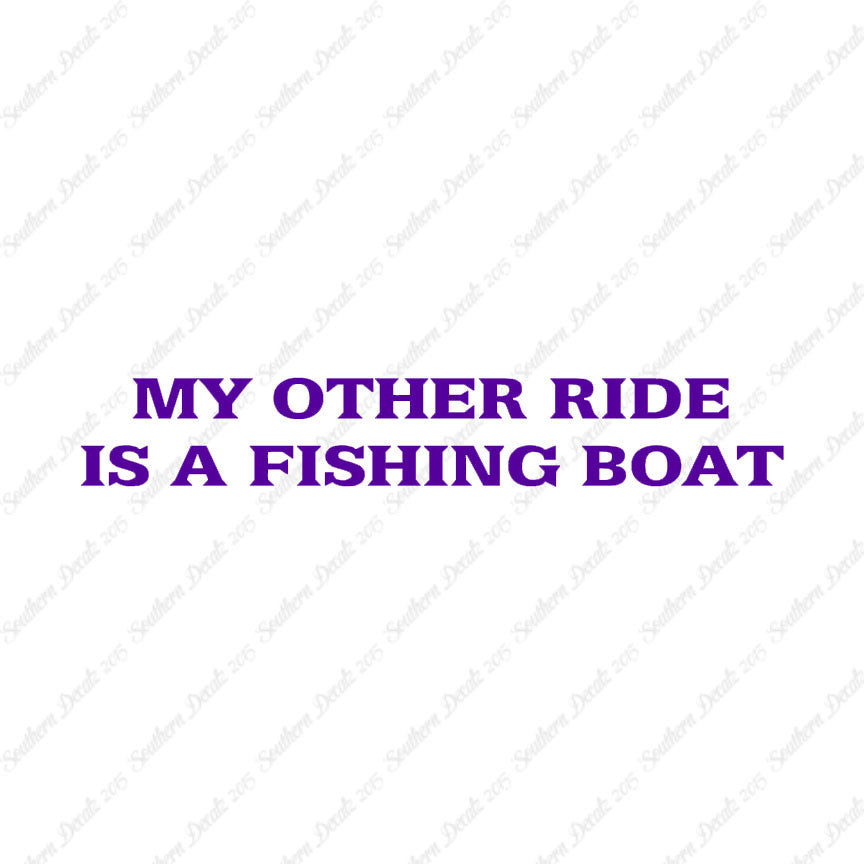 Other Ride Fishing Boat
